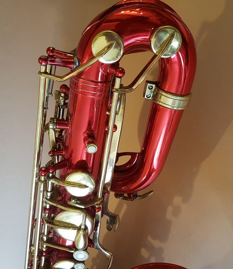 Saxophone baryton  East Star   Red Dragon Eb professionnel,avec étui. SAXOPHONE